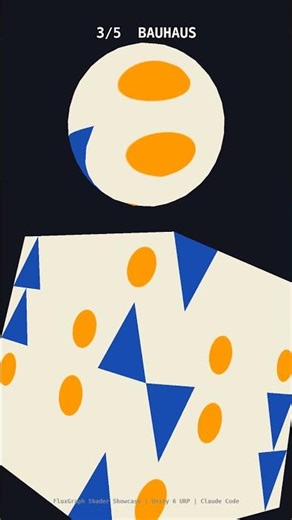 5 Abstract Art Shaders | Unity URP Part 14 #shorts