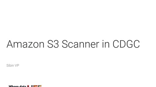 如何在CDGC中配置Amazon S3扫描器