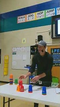 Cup Stack Tips for the 3-3-3 Stack in PE Class