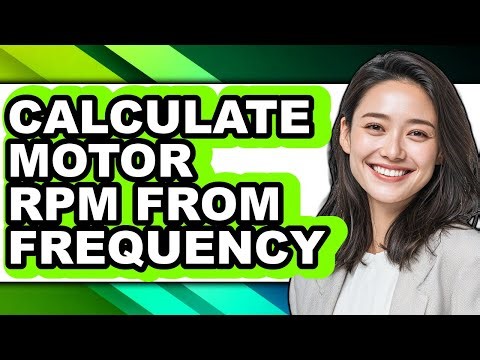 How to Calculate Motor Rpm from Frequency (easy Method)