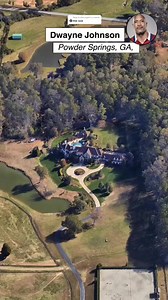 Dwayne Johnson's $10 Million Wonderful Mansion In GA #therock #dwaynejohnson #mansion #WWE | Real Estate of Stars