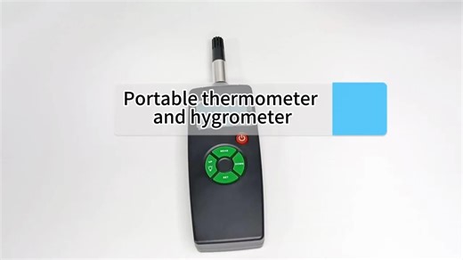DAXI Handheld Digital Temperature and Humidity Meter Portable Thermo Hygrometer for HVAC System
