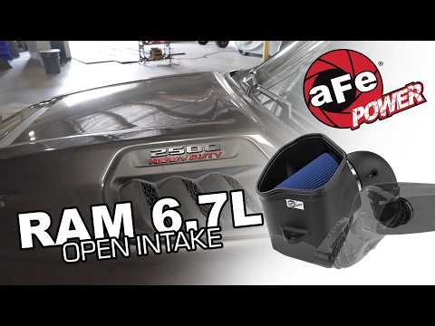 How to Install the Ram 6.7L Cummins Magnum Force Stage-2 Intake (+ Sound)