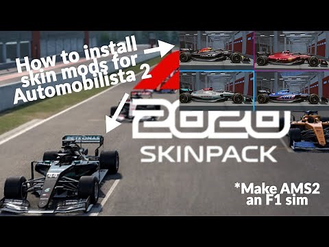 How To Install Skins For Automobilista 2 (Make AMS 2 A Realistic F1 Sim)