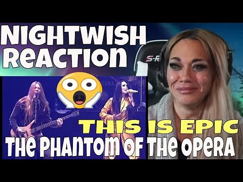 MY FIRST EVER REACTION TO NIGHTWISH PHANTOM OF THE OPERA | JUST JEN REACTS
