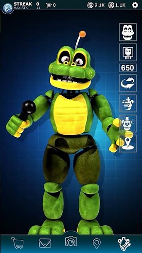 Stylized Happy Frog FNaF Workshop Animation