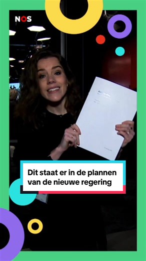 Ook wil de regering meer geld uitgeven aan defensie, meer woningen bouwen en de problemen met stikstof oplossen. Er wordt bezuinigd op de zorg.🧑‍⚕️ #jeugdjournaal #politiek #nieuw