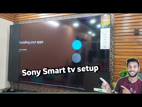 How to setup sony bravia smart tv