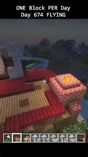 Day 674 Minecraft build challenge - ONE BLOCKS BUILD
