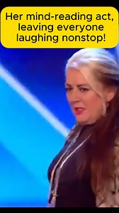 5.7K views · 50 reactions | Her mind-reading act, leaving everyone laughing nonstop! Watch in the comments below | Talent Spotlight | Facebook