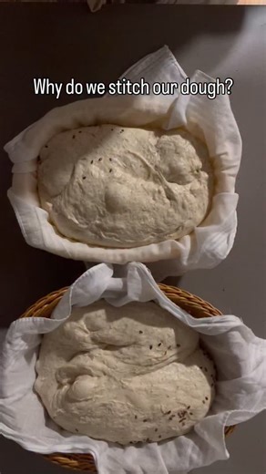 Irene Steliou | Sourdough on Instagram: "Let’s stitch our dough! This is one of the many techniques you can use to make your dough tight and strong before the long cold fermentation. You can do it this way, or you can use another method — every baker finds what works best for them. Baking sourdough gets better with practice — step by step, loaf by loaf.#sourdough"