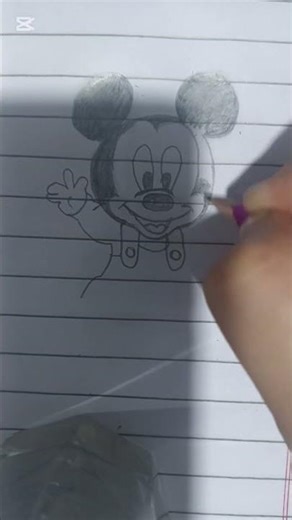 Mickey mouse #drawing #howtomakechocolateathome #viral #art