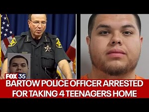 Sheriff: Florida police officer filmed naked teen girls, sent videos to coworkers