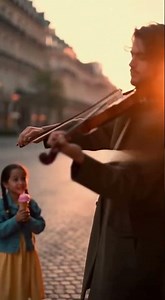 Paris Street Melody – The Violinist Who Stole Everyone’s Heart #violin #music