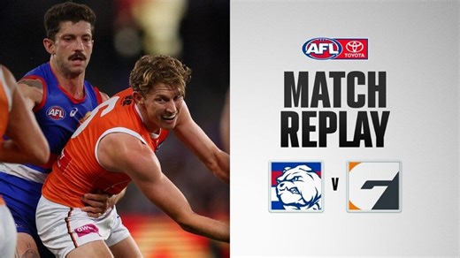 Match Replay: Western Bulldogs v GWS