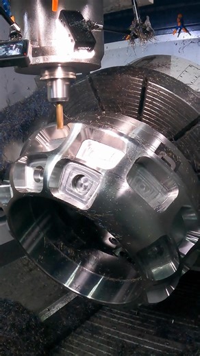 423K views · 4.4K reactions | Beautiful 5-Axis Machining | Titans of CNC Machining | Facebook