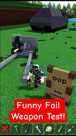 Roblox Build a Boat for Treasure Funny Test! Spring Shell vs Maus Tank! #babft #roblox