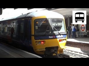 British Rail Class 166 Networker Turbo Express - Departing from London Paddington Station