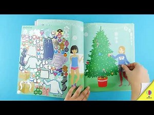 Sticker Dolly Dressing: Winter Wonderland ❄️Choose and stick winter outfits for the dolls