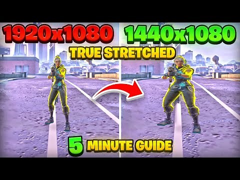 The Ultimate VALORANT TRUE STRETCHED Resolution Guide *PATCHED* (new vid in desc)