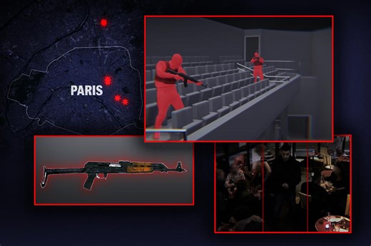 How the Paris attacks of November 13, 2015, unfolded, minute-by-minute