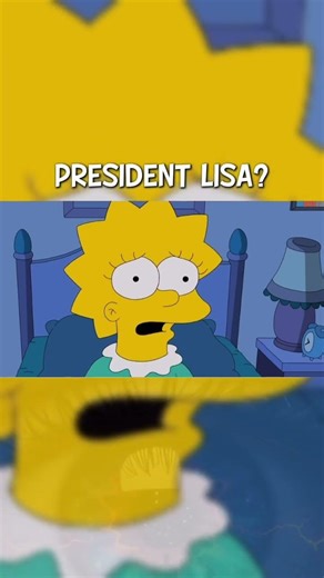 New president Lisa #simpsons #edited #episode #viral #niche