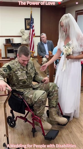 Wedding for disabled people#wedding #paralyzed #accident #love