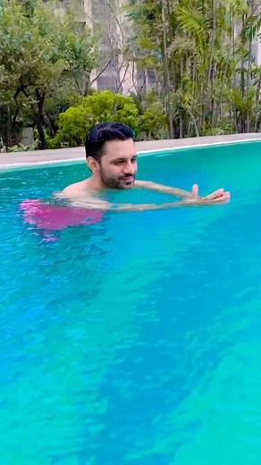 It’s a pool day for @rahulvaidyarkv 💕 #tellytalkindia #telly #rahulvaidya #reels #reelsinstagram | Telly Talk India