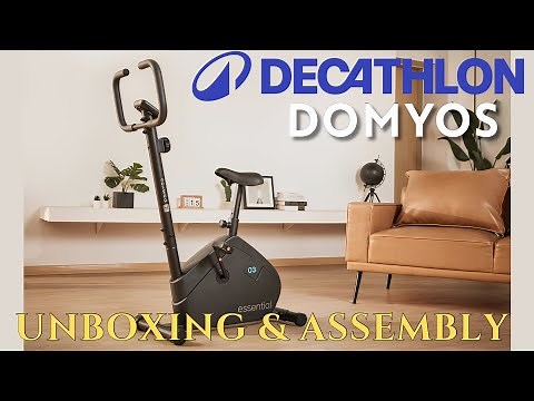Decathlon Domyos Exercise Bike Essential - Unboxing & Assembly