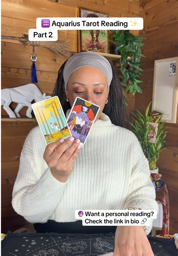 ♒️ Aquarius Tarot Reading Part 2 This tarot reading brings clarity to what’s been unfolding around you Aquarius ✨ The energy shows a breakthrough moment where things finally start making sense and you feel more confident about your next steps 💫 What becomes clear now helps you move forward without second guessing yourself 🔮 This is a turning point that supports freedom growth and stepping fully into your authenticity 🌙 Follow for more tarot readings 💖 Beware of scammers I will never DM you f