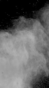Super Slow Motion Shot of White Color Powder Explosion at 1000Fps Vertical View | Premium Stock Video Footage