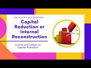 Capital Reduction or Internal Reconstruction || Advanced Accounting || Md Azim