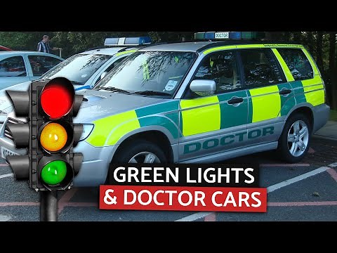 Green Lights on Doctors' Cars Explained - Can They Skip Red Lights?