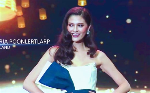 2017泰国环球小姐玛利亚Maria Poonlertlarp舞台集锦