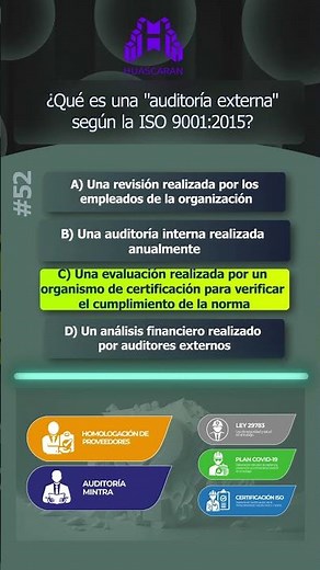 📊 External ISO 9001 audit; how they evaluate your quality system