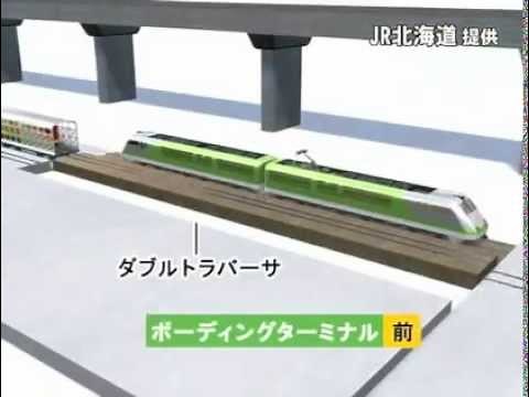 Seikan Tunnel freight Shinkansen "Train on Train"