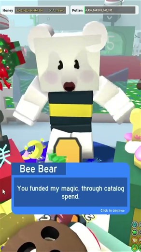 Finally Got The PETAL CUB SKIN #beeswarmsimulator #beesmas #roblox