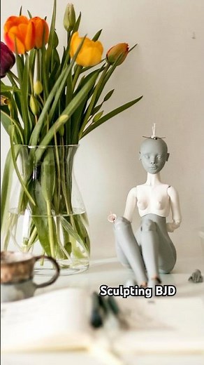 Sculpting a Ball-Jointed Doll From Scratch (Clay to Porcelain)