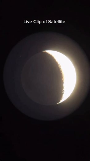 SunshineNate on Instagram: "Satellite & Moon Live Clip"