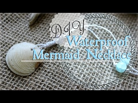 How to Make a Seashell Necklace | DIY Swimmable Mermaid Jewelry for Mermaiding