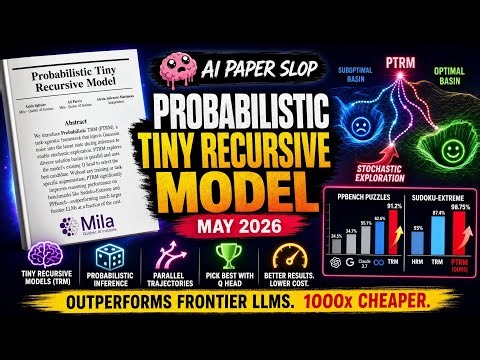 Probabilistic Tiny Recursive Model (May 2026)
