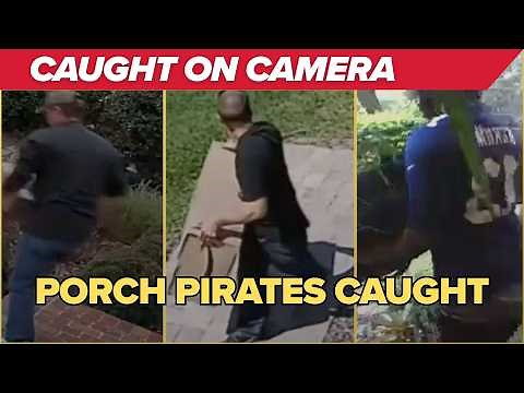 Caught on Camera: Porch Pirates Stealing Packages Across the U.S.