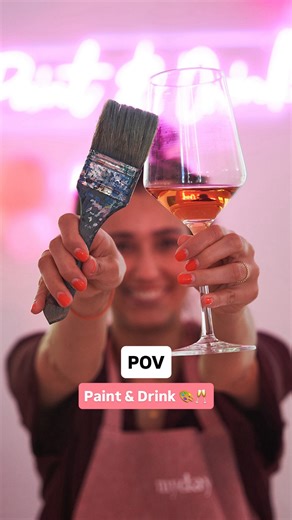 mydays on Instagram: "Das ist Dein Zeichen mit mydays das Paint & Drink Erlebnis zu buchen! 😍 #mydays #Gemeinsamzeit #paintanddrink"