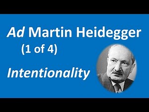 Martin Heidegger - An Introduction (1 of 4 videos)