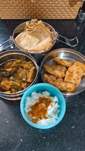 Ep#39 My husband's Lunch box#lunch#food#cooking#roti#curd#couple#viralshorts#lunchboxideas#box#love
