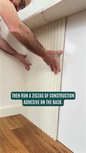 How to add panels to a kitchen bench - Bunnings Warehouse #diy #kitchen #renovation