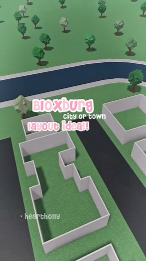 🌺~ || Bloxburg town/city layout idea!! 🌴🍌 || #fyp #foryou #foryoupage #viral #tiktok #xyzbca #followme #preppy #buildhack #pink #bloxburgupdate #heartholly #bloxburgbuild #NatWestWhatYouWaitingFor #blush #summer #bloxburgbuilder #layout #city