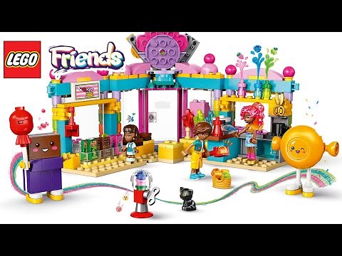 LEGO Friends Heartlake City Candy Store Build