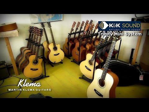 K&K Trinity - Best acoustic guitar sound system? Pure Mini Piezo Pickup + Mic - installation, test