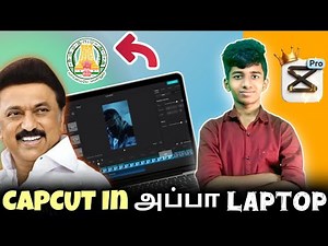 Capcut 💥 in அப்பா LAPTOP ✅, How to download Capcut pro in government laptop in tamil